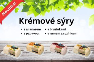 NOVINKA NA NAŠEM E-SHOPU: Krémové sýry 🧀 Z Holandska přichází čtyři jedinečné pochoutky, které si zamilujete na první...